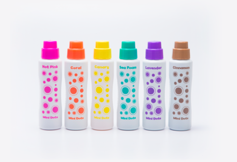 Mini Island Pastel Dot Markers 6pk  Do A Dot   
