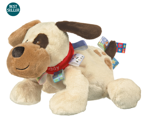 Taggies Stuffed Soft Toys  Mary Meyer Buddy Dog  