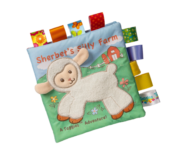 Taggies Soft Books  Mary Meyer Sherbet Lamb  