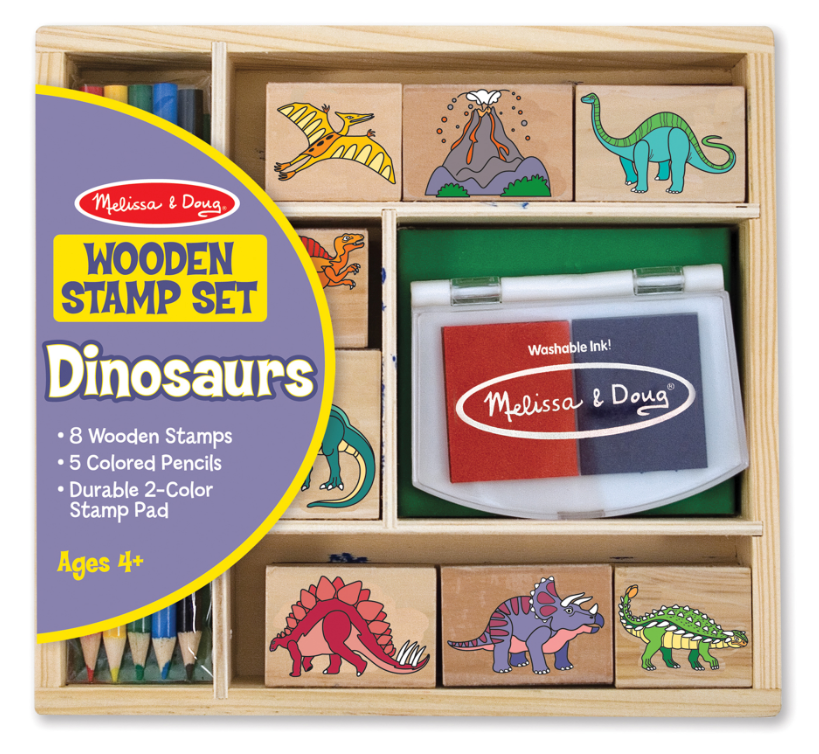 Dinosaur Stamp Set  Melissa and Doug   