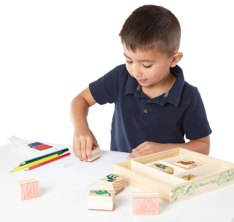 Dinosaur Stamp Set  Melissa and Doug   