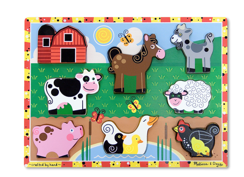 Farm Chunky Puzzle  Melissa and Doug   