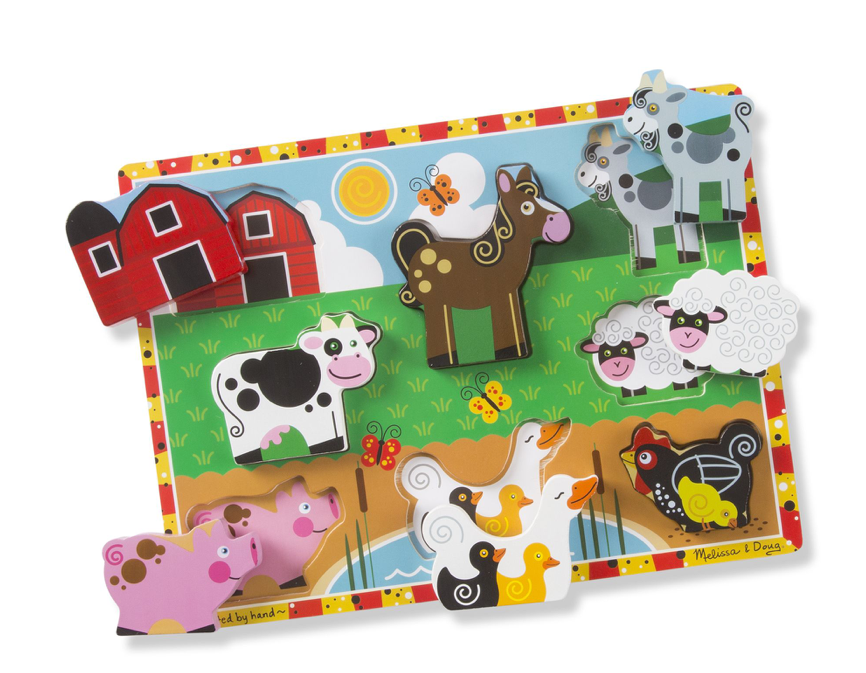 Farm Chunky Puzzle  Melissa and Doug   