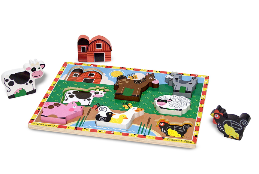 Farm Chunky Puzzle  Melissa and Doug   