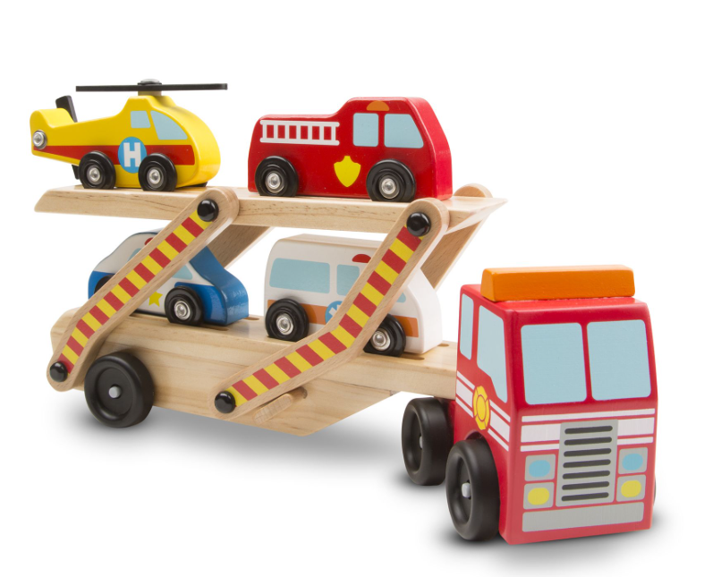 Emergency Vehicle Carrier  Melissa and Doug   