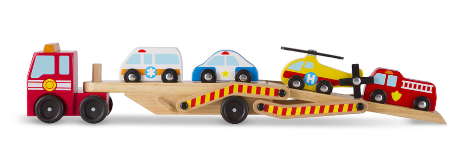 Emergency Vehicle Carrier  Melissa and Doug   