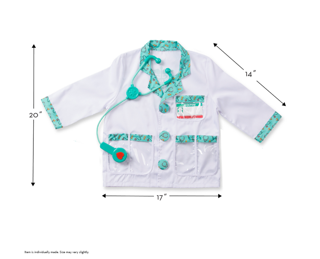 Doctor Role Play Costume Set  Melissa and Doug   
