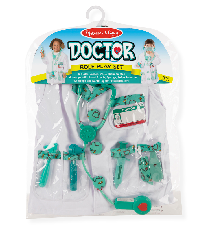 Doctor Role Play Costume Set  Melissa and Doug   