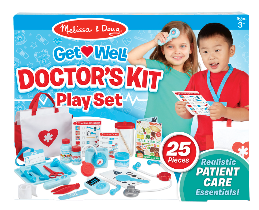 Get Well Doctor's Kit Play Set  Melissa and Doug   