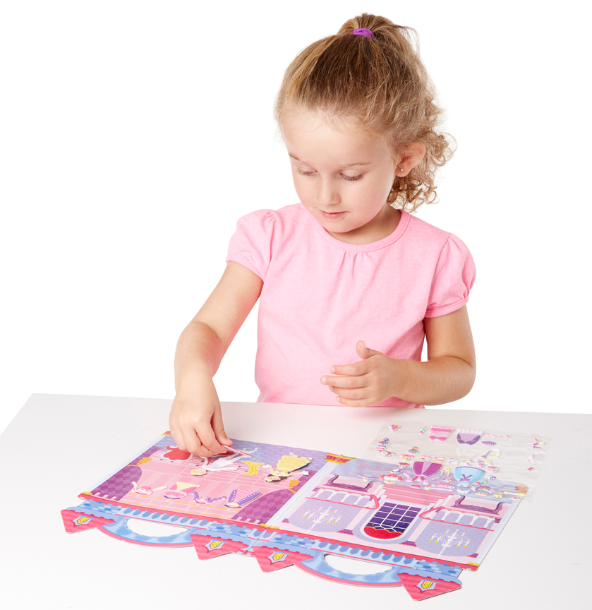 Puffy Sticker Play Set - Princess  Melissa and Doug   