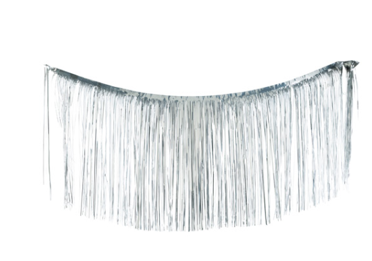 Shiny Bright Silver Tinsel Icicles  Christopher Radko Shiny Bright   