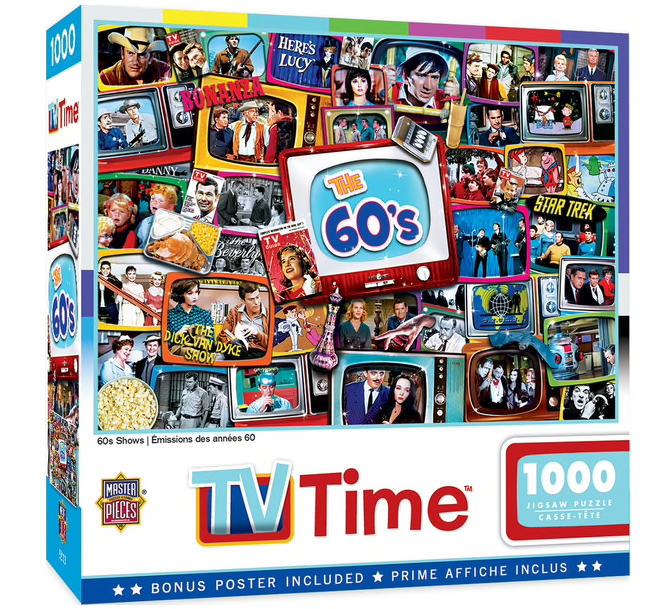 60's Shows 1000 Piece Puzzle  Masterpieces   