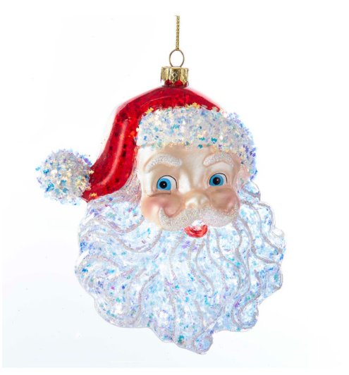 Santa Face Ornament  Kurt Adler   