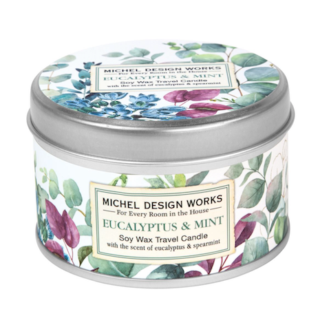 Eucalyptus and Mint Collection by Michel  Michel Travel Candle  