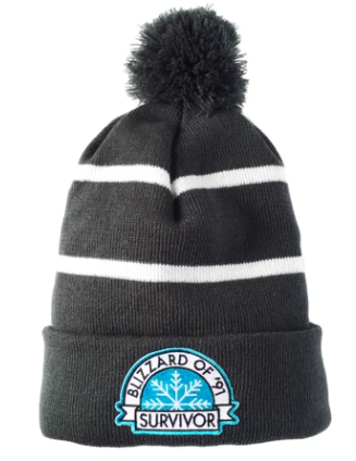 Blizzard of '91 Winter Hat  Wild North Co   