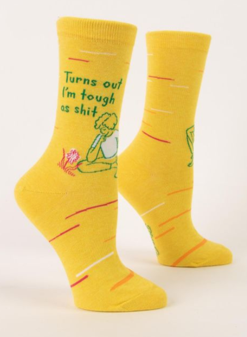 Turn Out I'm Tough.Women's Crew Socks – General Store of Minnetonka