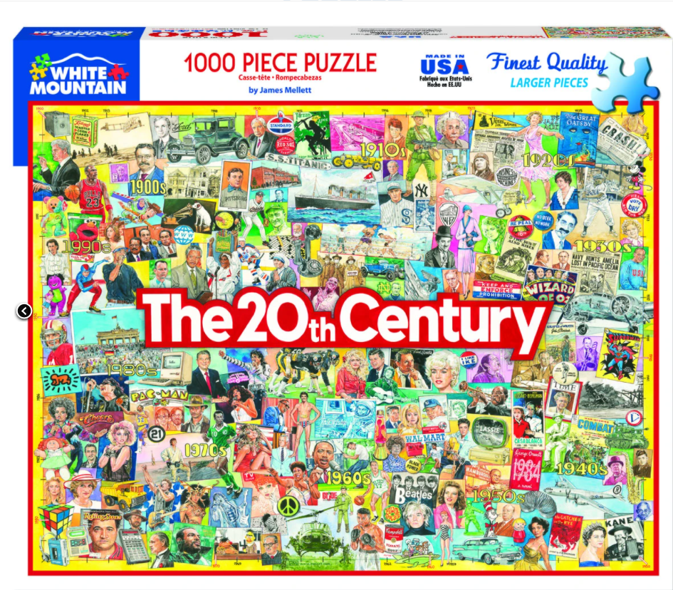 The 20th Century 1000 Piece Puzzles – General Store of Minnetonka