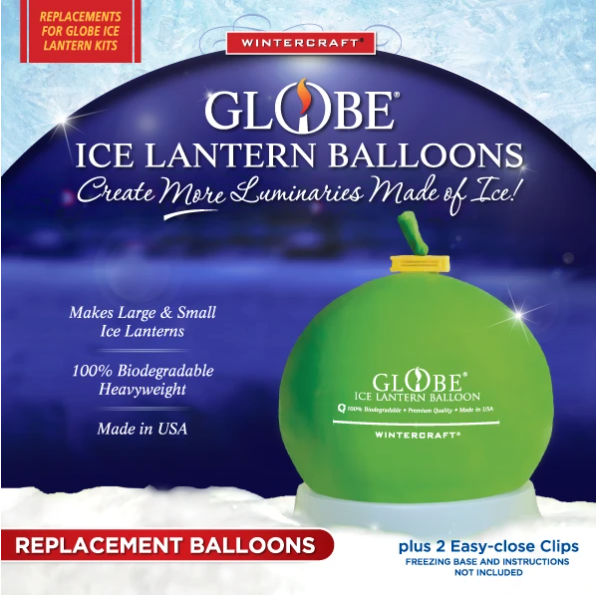 Ice Globe Lanterns, Made Easy