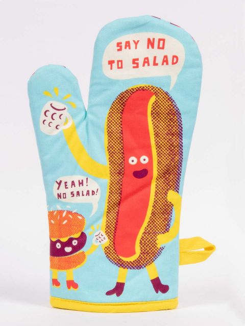 Say No To Salad Oven Mitt by Blue Q