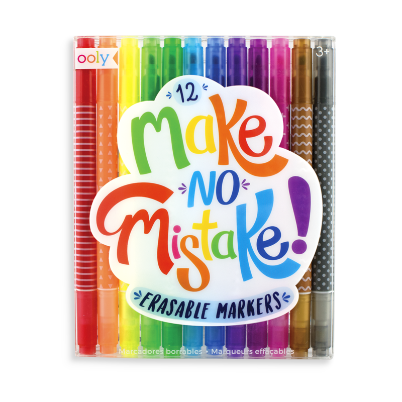 Make No Mistakes Erasable Markers