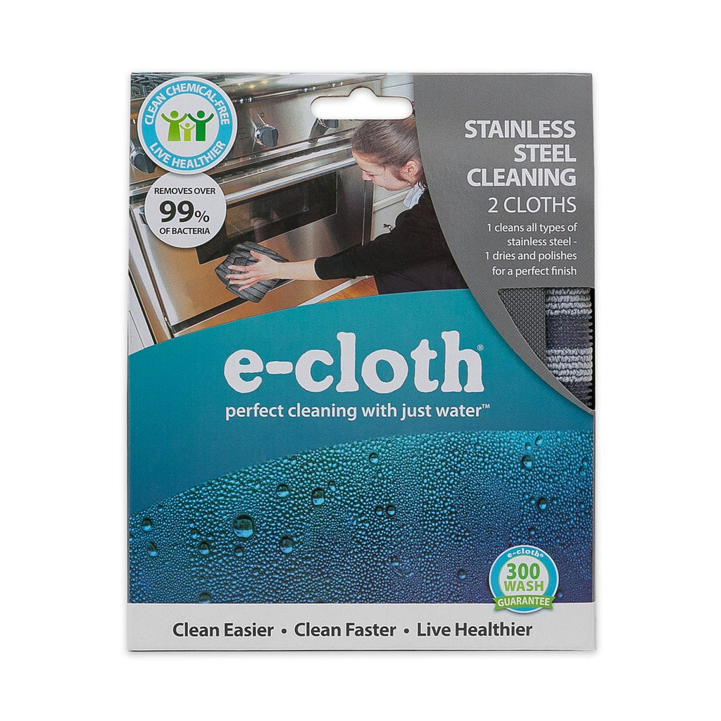 E-cloth Stainless Steel Cleaning Set