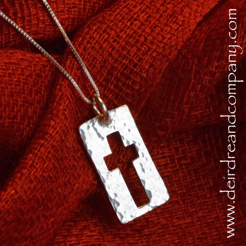 Cut Out Cross Necklace