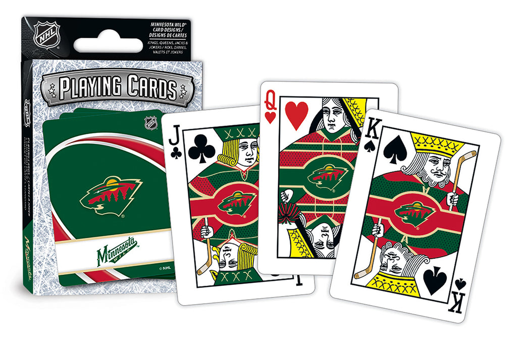 Minnesota Wild Playing Cards  Masterpieces   