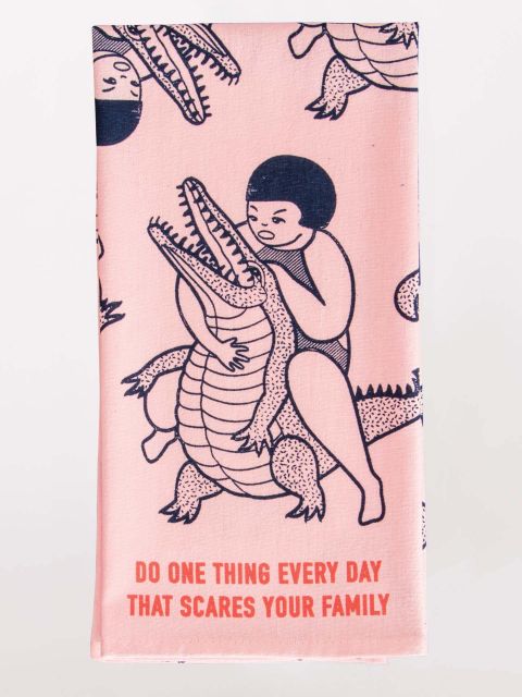 Do One Thing Every Day... Dish Towel by Blue Q