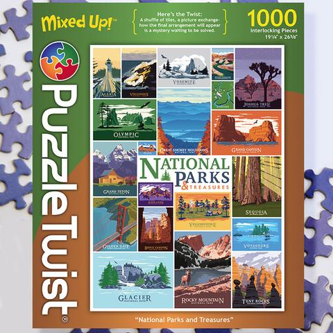 National Parks & Treasures  Puzzle Twist   