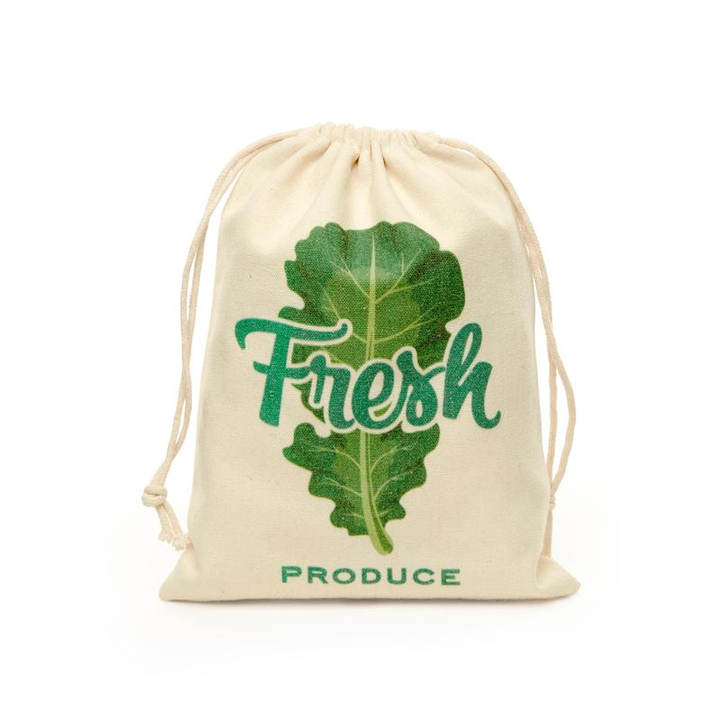 Cotton Mesh Produce Bag Set  Kikkerland   