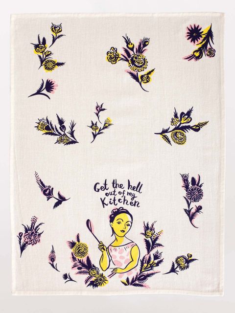 Get The Hell Out Of My Kitchen Dish Towel by Blue Q
