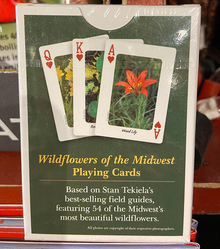 Minnesota Playing Cards  Adventure Publishing Flowers  