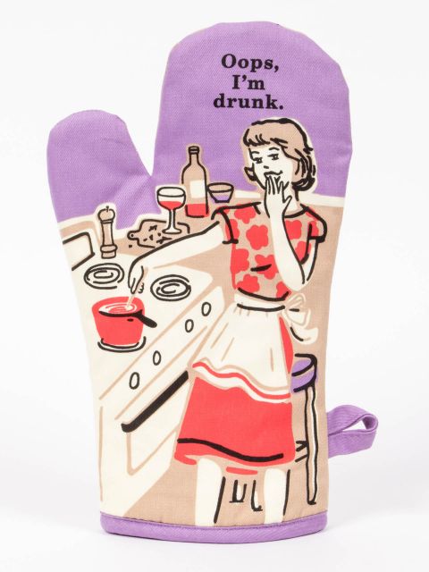 Oops, I'm Drunk Oven Mitt by Blue Q
