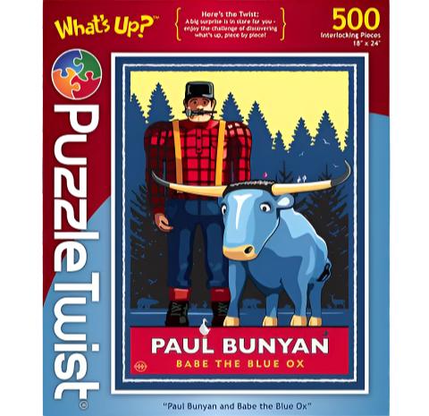 Paul Bunyan and Babe Puzzle  Puzzle Twist   