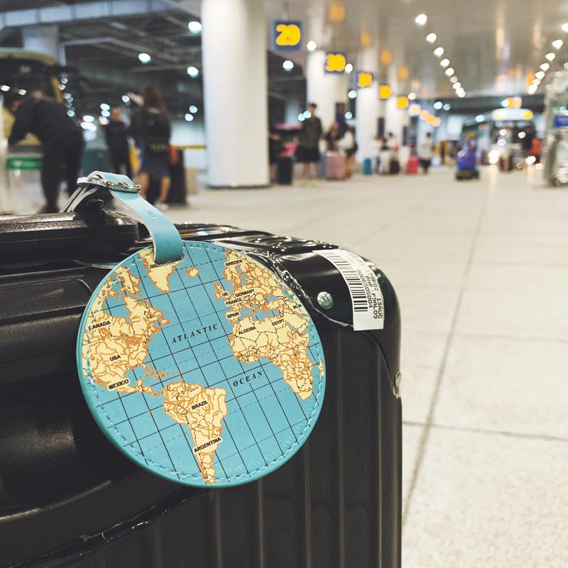 World Traveler Luggage Tag by Kikkerland Design