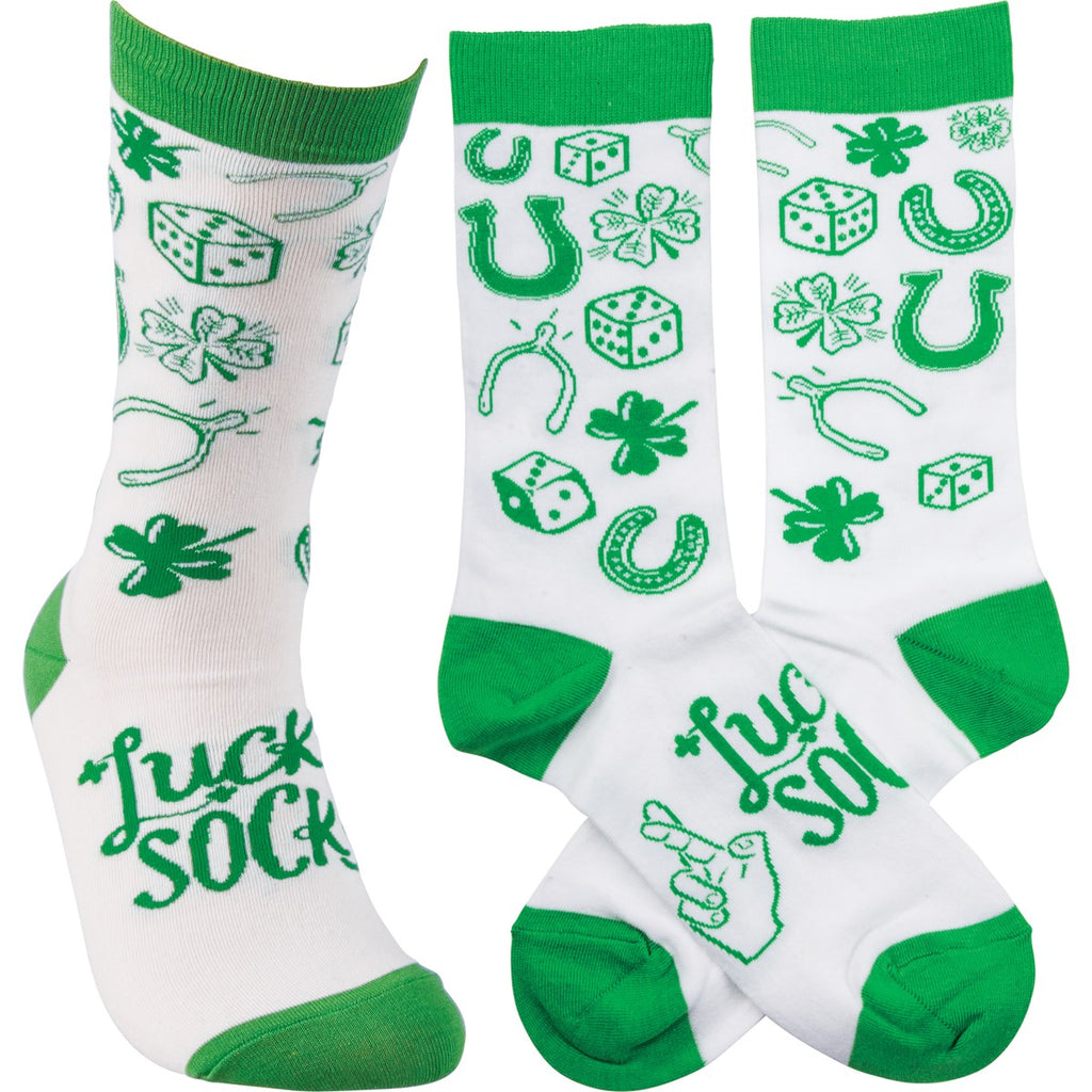 Lucky Socks by Primitives By Kathy