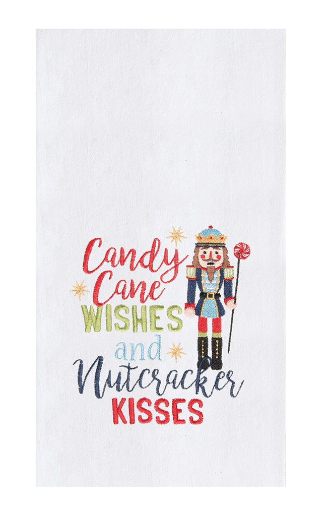 Nutcrackers Kisses Towel  C & F   