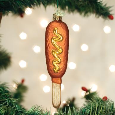 Corn Dog Ornament  Old World Christmas   