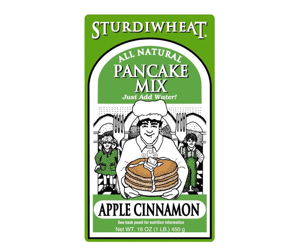 Sturdiwheat Pancake Mixes  Sturdiwheat Apple Cinnamon  