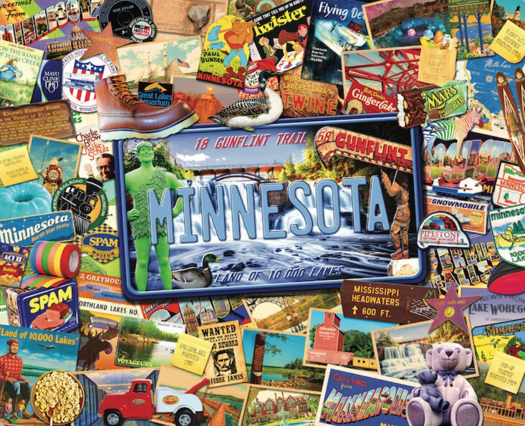 Minnesota 1000 Piece Puzzle  Hart Puzzles   