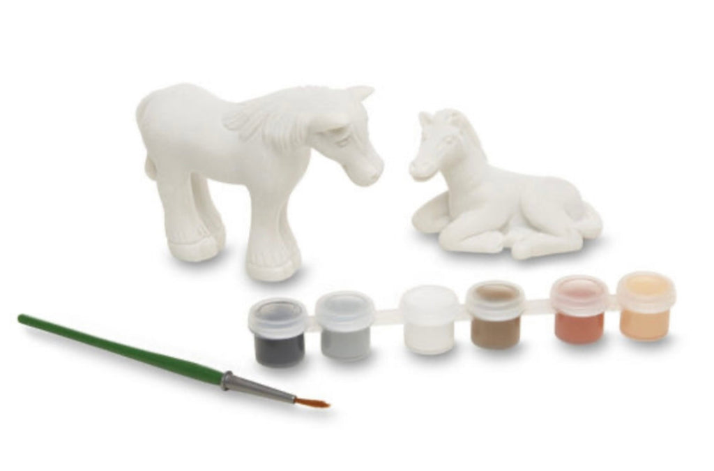 Horse Figurines Craft Kit  Melissa and Doug   