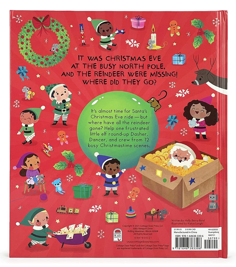 Christmas Search & Find I Spy Book  Cottage Door Press   