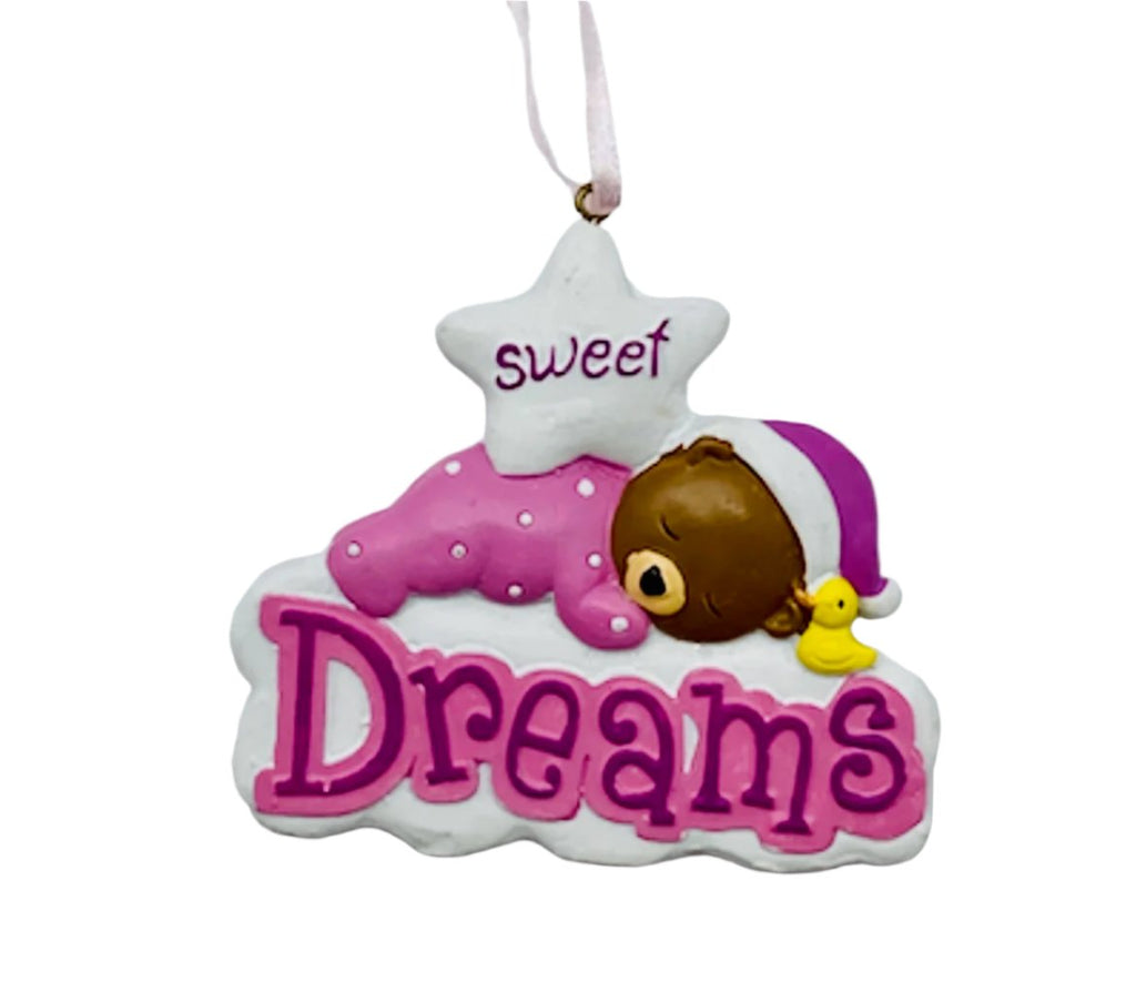 Sweet Dreams Personalized Ornament  GSM Pers Orn   