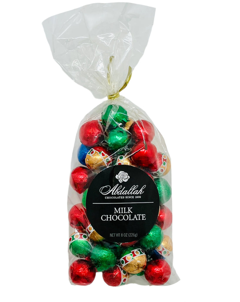 Chocolate Christmas Balls  Abdallah Candy Milk Chocolate  