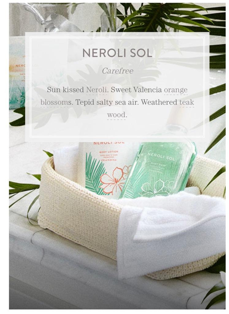 Neroli Sol Collection by Thymes  Thymes   