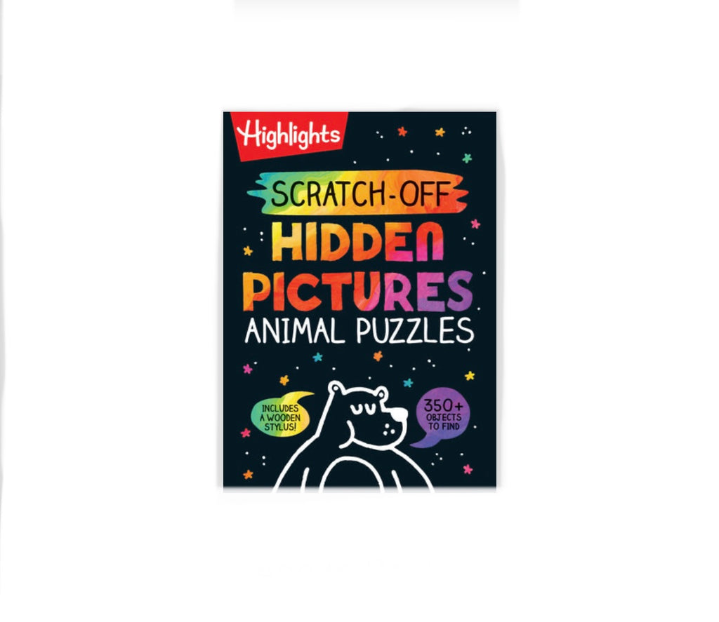 Hidden Pictures Scratch-Off Activity Books  Penguin Random House Animal  