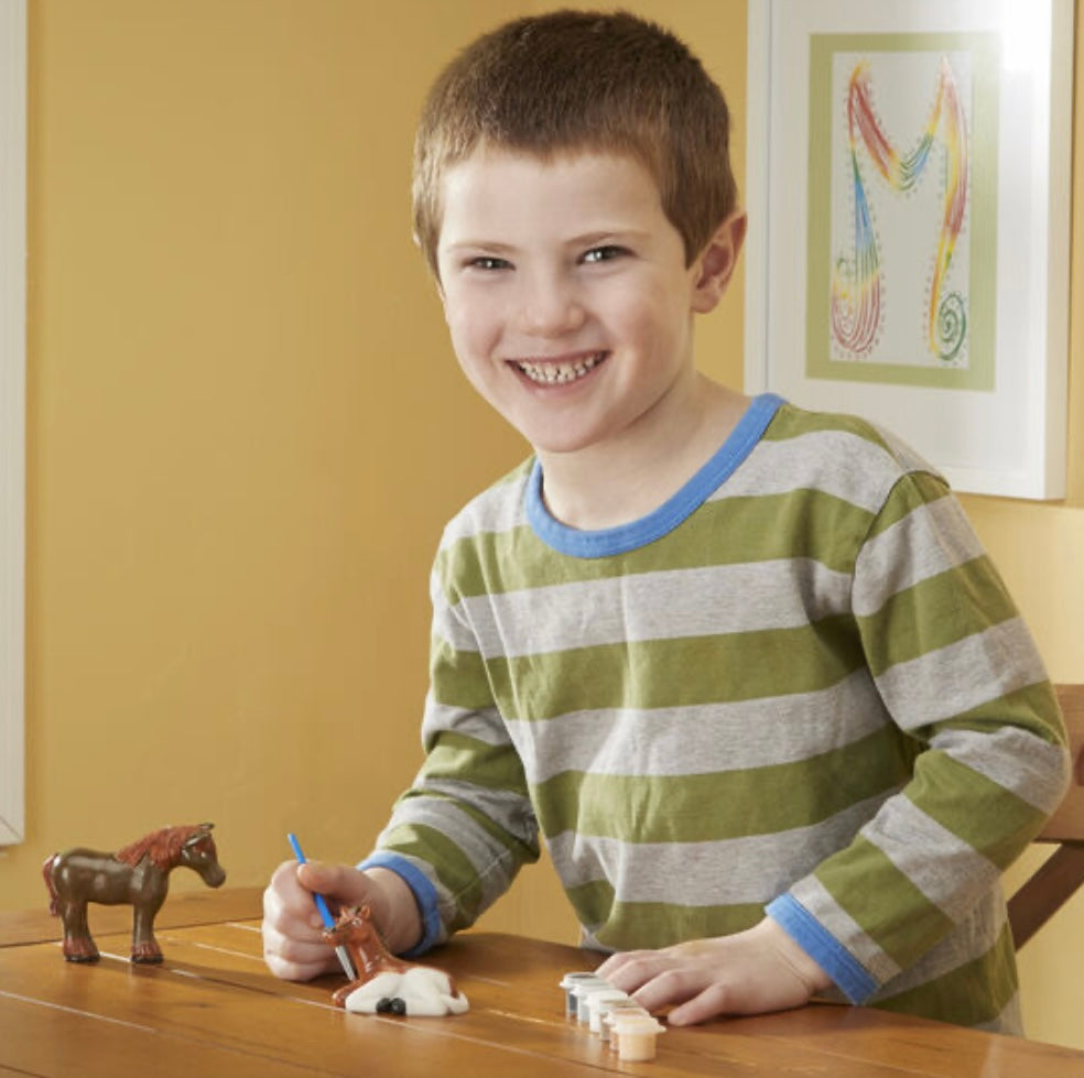 Horse Figurines Craft Kit  Melissa and Doug   