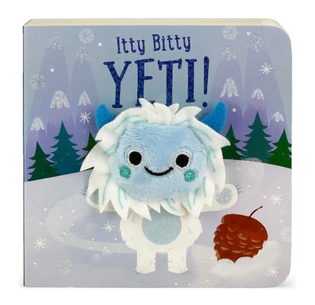 Itty Bitty Yeti Finger Puppet Book  Cottage Door Press   