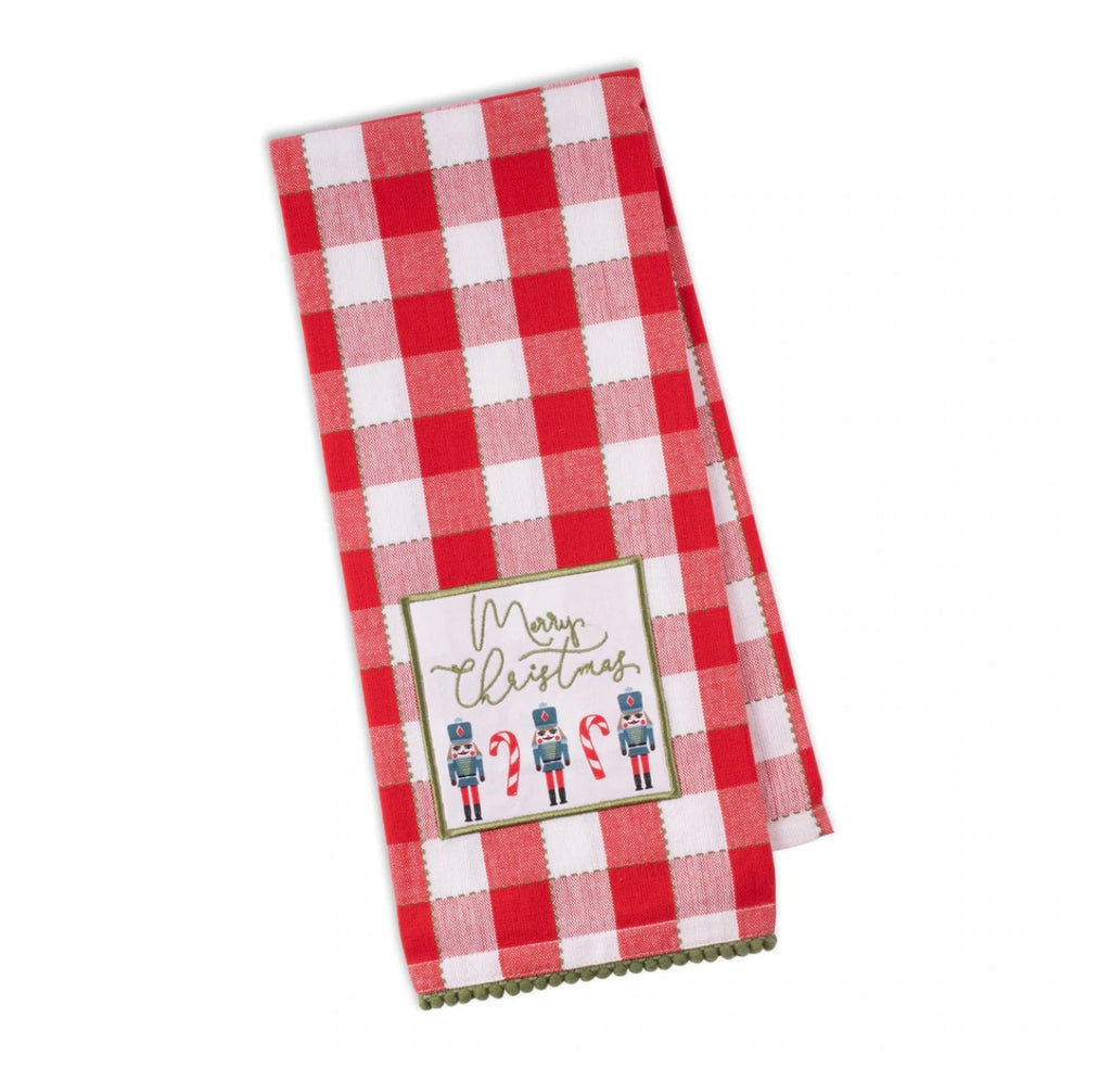 Holiday Dish Towels  DII Merry Nutcrackers  