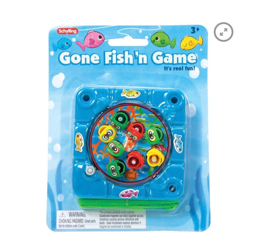 Gone Fishing Wind Up Game  Schylling   
